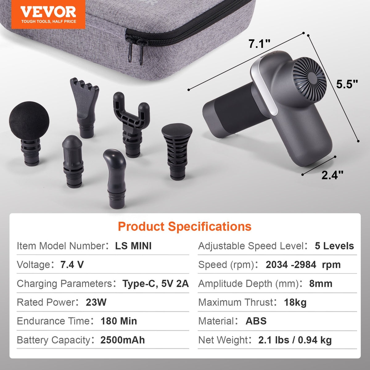 Dorian VEVOR Massage Gun