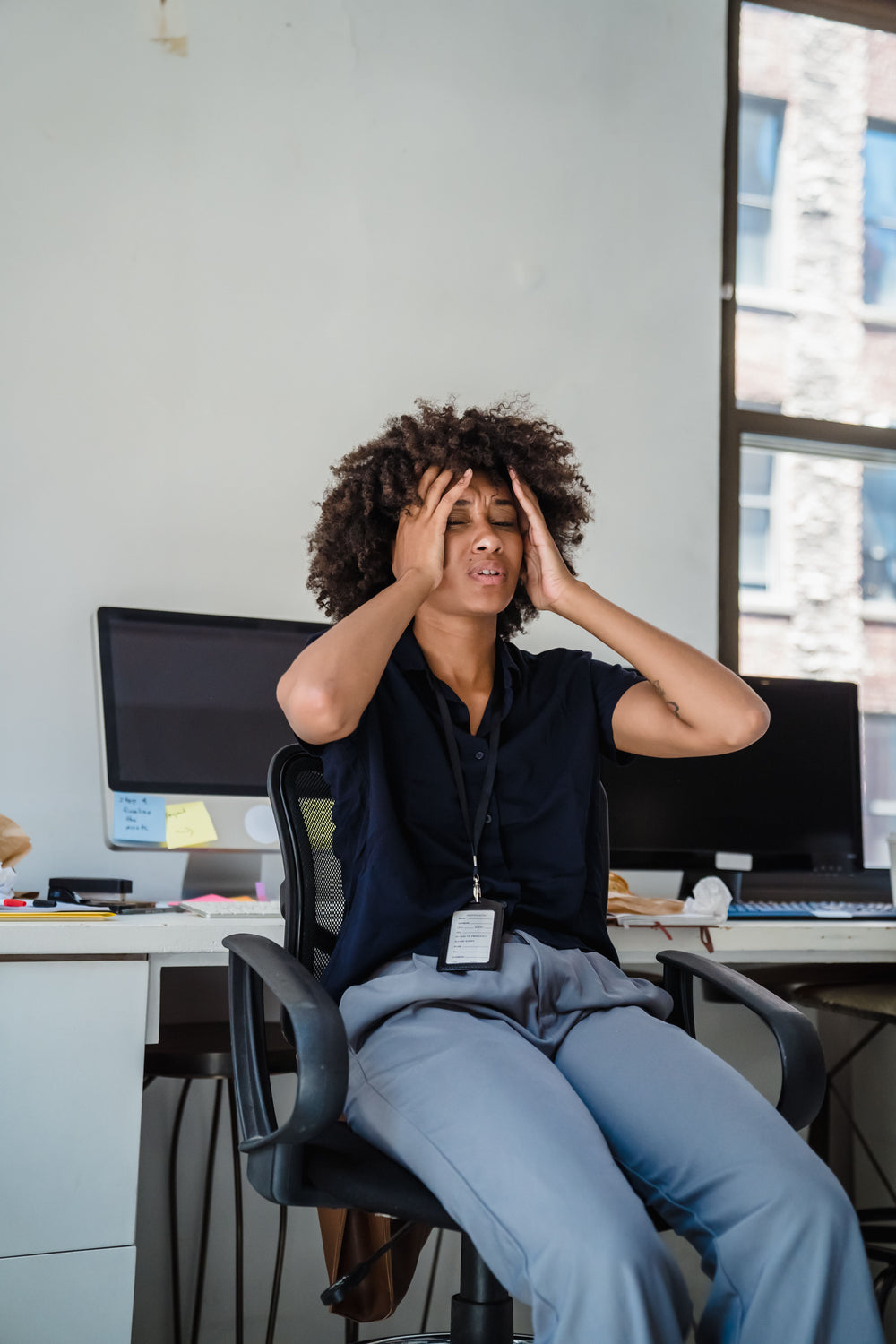 After Hours at a Desk